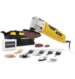 Powerplus multifunzione scillante POWX1348 –Multitool oscillante 450 W – 34 Acc.